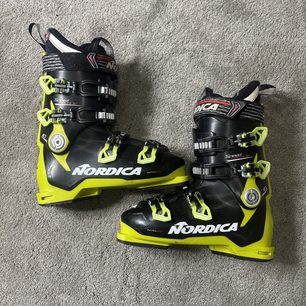 Nordica Ski Boots Speedmachine 110 Men's Size 27-27.5